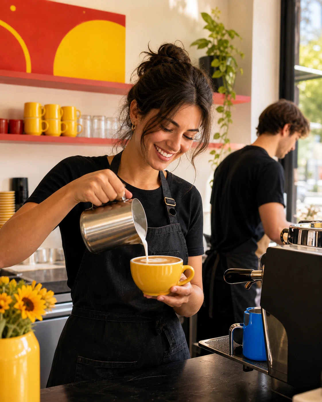 Palamo campaign example for Restaurant + coffee